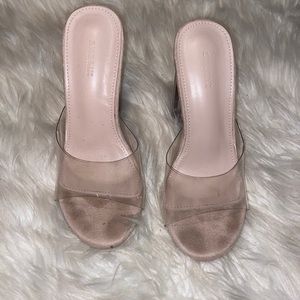 Clear Nude Heels
